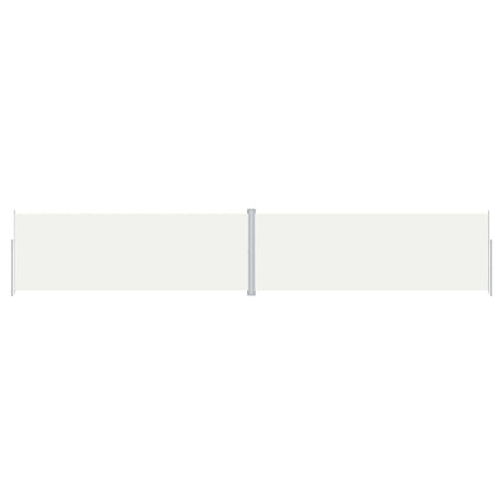 Vidaxl forrude udvides 220x1200 cm creme -farvet