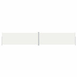 Vidaxl forrude udvides 220x1200 cm creme -farvet