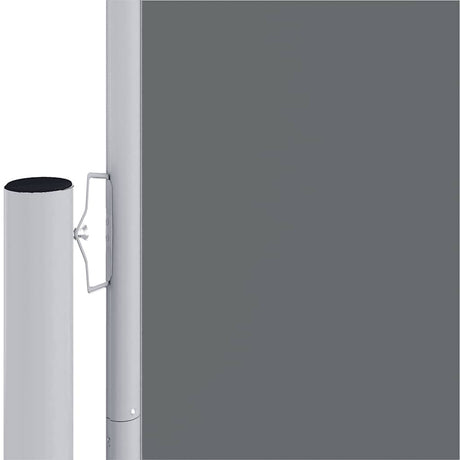 Vidaxl forrude Udvidelig 220x1200 cm antracit -farvet