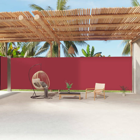 Vidaxl forrude udvides 220x1200 cm rød