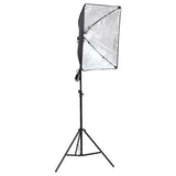 Vidaxl Studio Lighting Set med baggrunde og softboxes