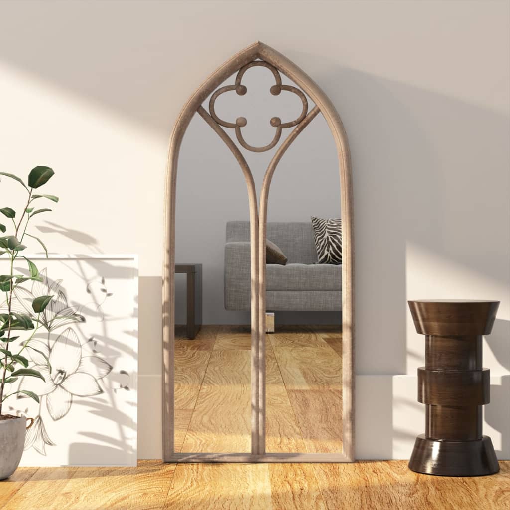 Vidaxl Mirror 100x45 cm jernsand -farvet