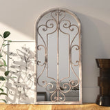 Vidaxl Mirror 100x45 cm jernsand -farvet