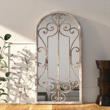 Vidaxl Mirror 70x30 cm jernsand -farvet