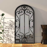 Vidaxl Mirror 70x30 cm Iron Black