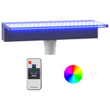 Vidaxl vandfald overladtet med RGB LED'er 45 cm akryl