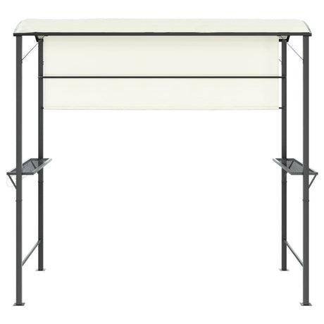 Vidaxl Arbor med tag 220x110x200 cm creme -farvet