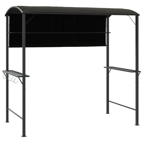 Vidaxl Arbor med tag 220x110x200 cm antracit -farvet