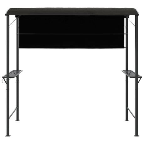 Vidaxl Arbor med tag 220x110x200 cm antracit -farvet