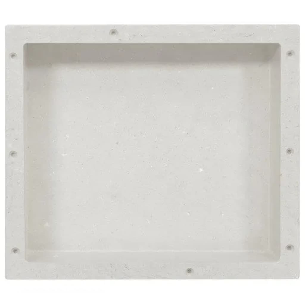 Vidaxl bruser 41x36x10 cm Mat hvid