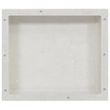 Vidaxl bruser 41x36x10 cm Mat hvid
