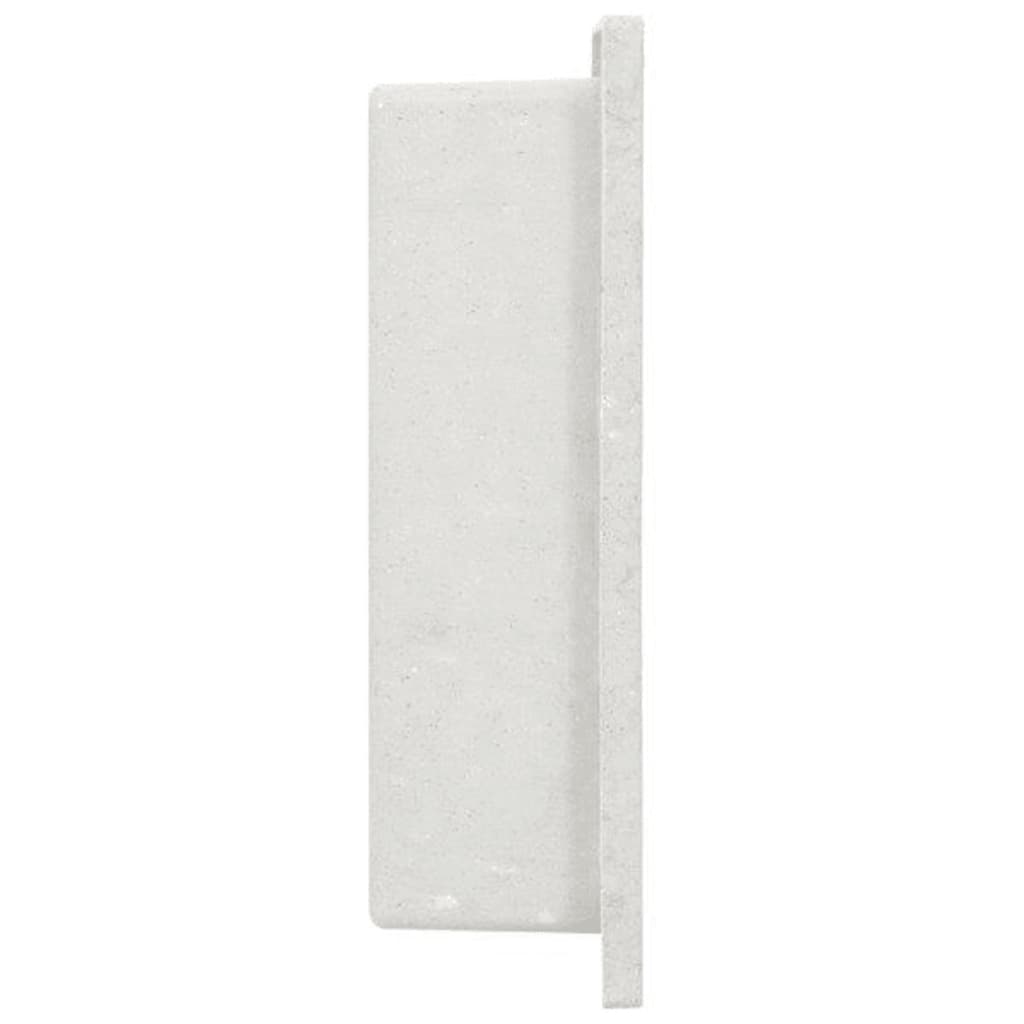 Vidaxl bruser 41x36x10 cm Mat hvid