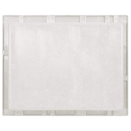 Vidaxl douchenis 41x51x10 cm matwit