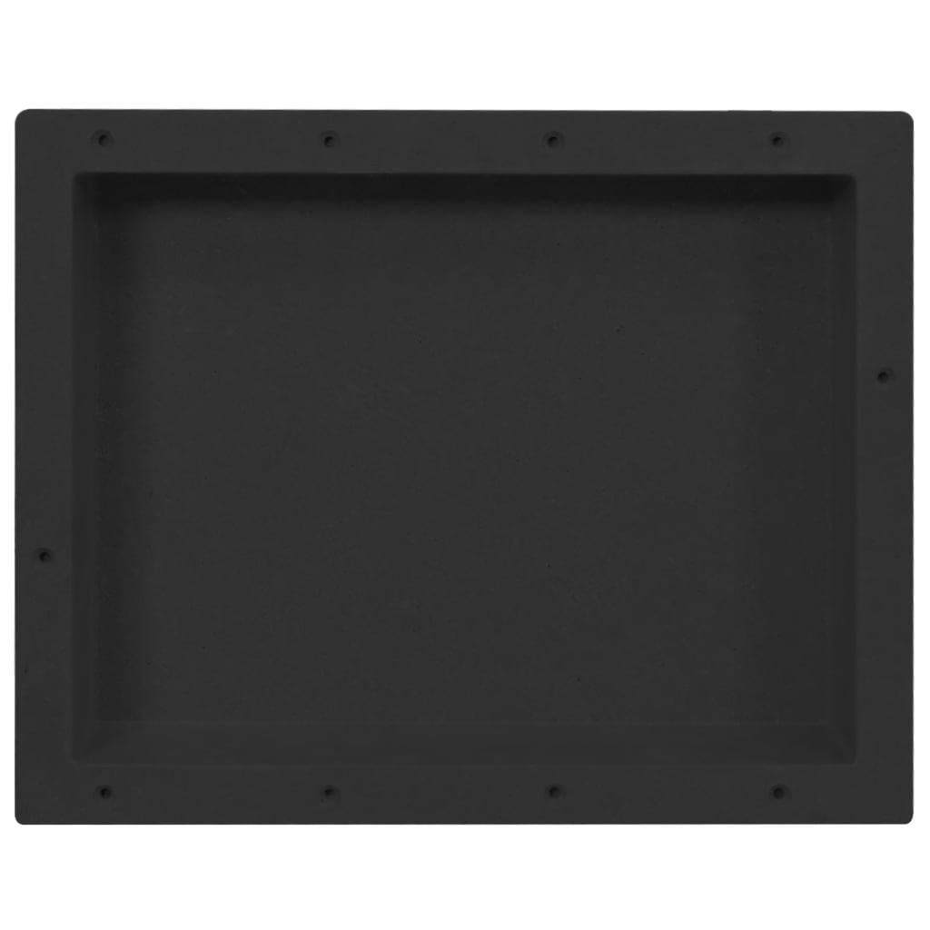 VidaXL Bruseniche 41x51x10 cm mat sort