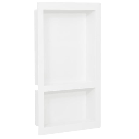 Vidaxl bruser med 2 rum 41x69x9 cm højglans hvid