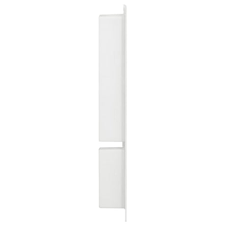 Vidaxl bruser med 2 rum 41x69x9 cm højglans hvid