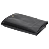 Vidaxl zeildoek 650 g m² 4x6 m zwart