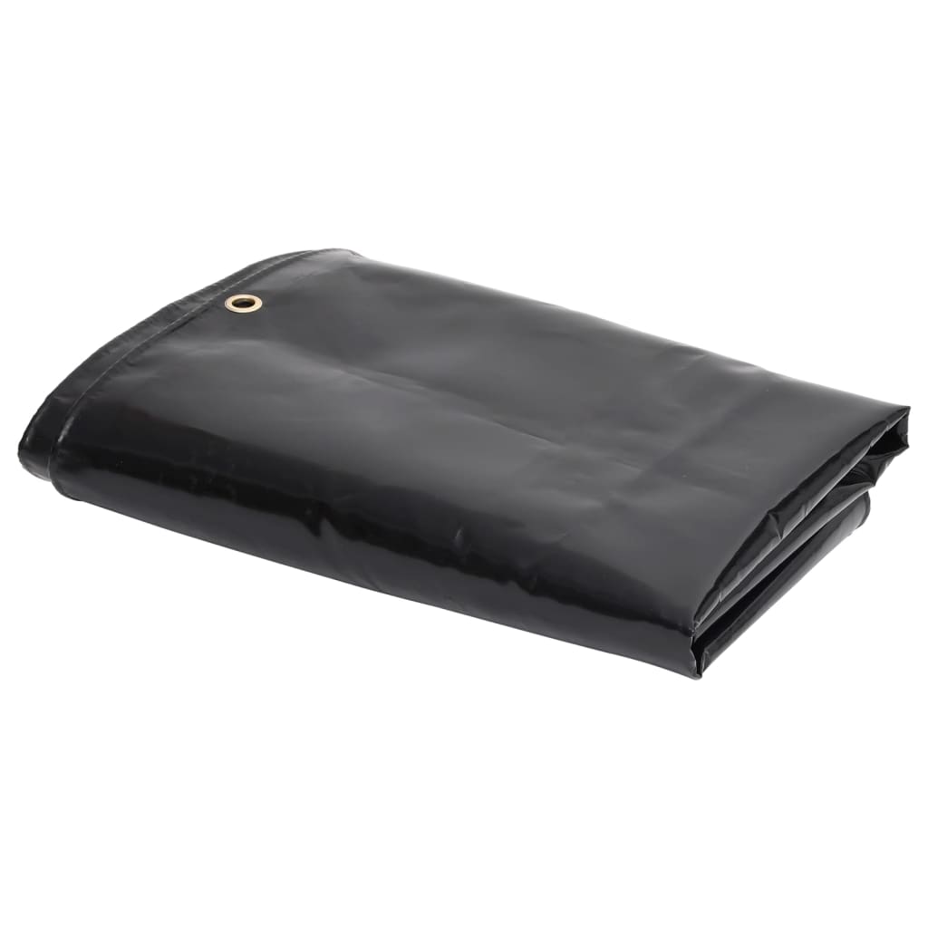 Vidaxl zeildoek 650 g m² 4x7 m zwart