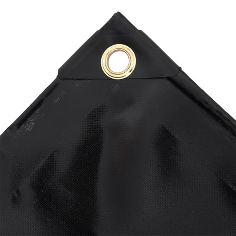 Vidaxl zeildoek 650 g m² 4x7 m zwart