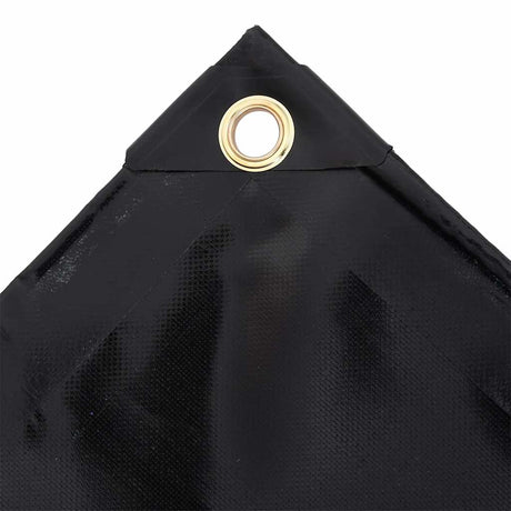 Vidaxl zeildoek 650 g m² 4x8 m zwart