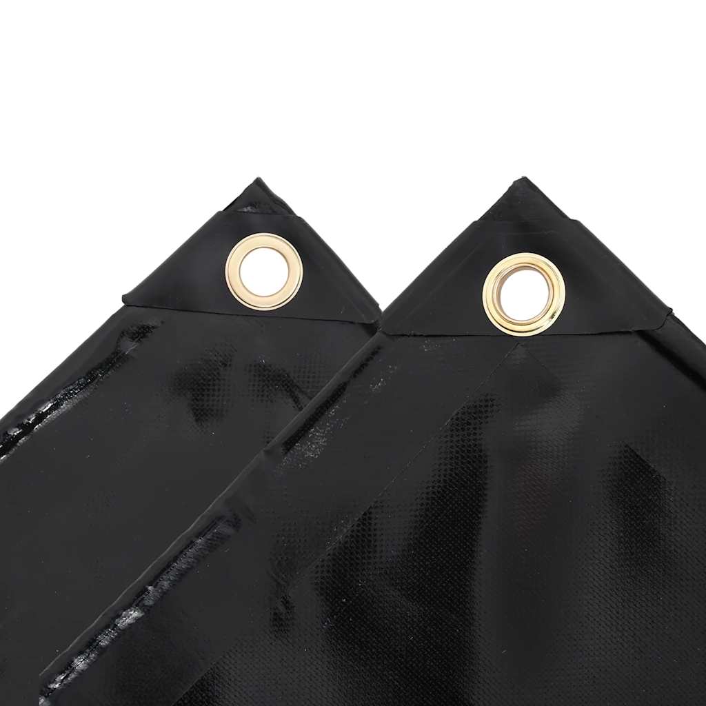 Vidaxl zeildoek 650 g m² 4x8 m zwart