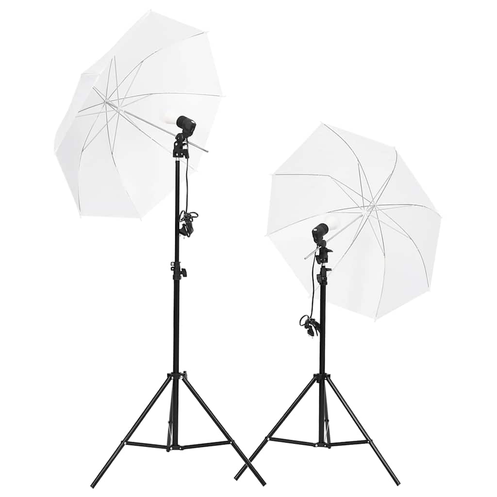 Vidaxxl fotostudiesæt med lyssæt og baggrund