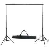 Vidaxxl fotostudiesæt med lyssæt og baggrund