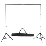 Vidaxxl fotostudiesæt med lyssæt og baggrund