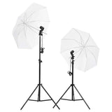 Vidaxxl fotostudiesæt med lyssæt og baggrund