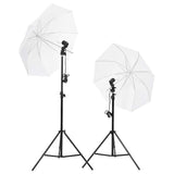 Vidaxxl fotostudiesæt med lyssæt og baggrund