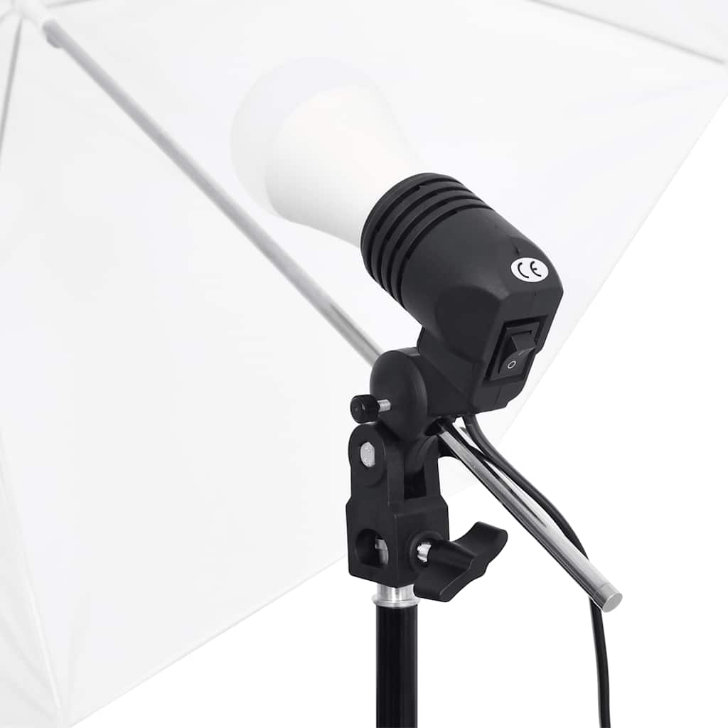 Vidaxxl fotostudiesæt med lyssæt og baggrund