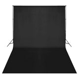 Vidaxl Photo Studio Set med belysningssæt og baggrund
