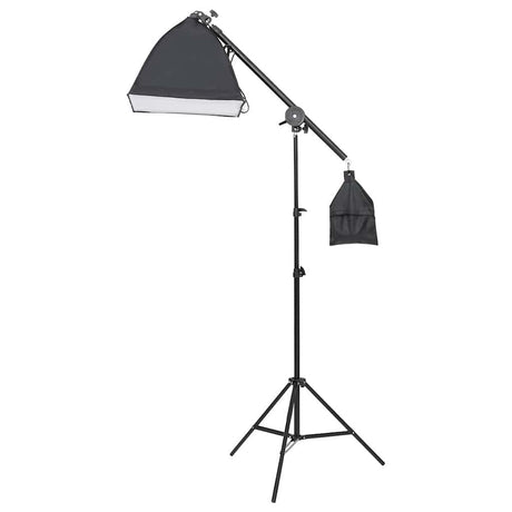Vidaxl Photo Studio Set med belysningssæt, baggrund og reflektor