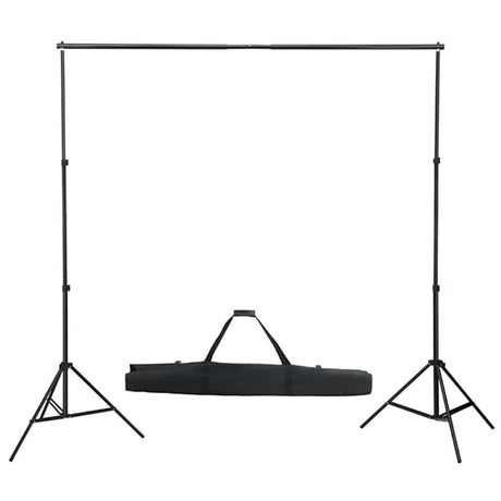 Vidaxl Photo Studio Set med belysningssæt, baggrund og reflektor
