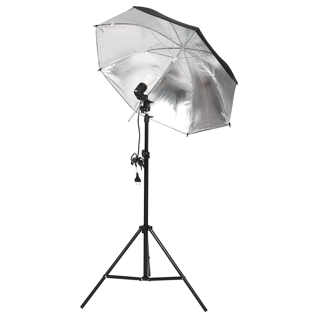 Vidaxxl fotostudiesæt med lyssæt og baggrund