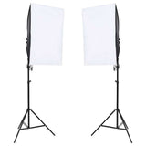 Vidaxxl fotostudiesæt med lyssæt og baggrund