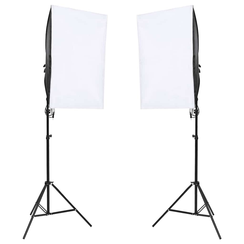 Vidaxxl fotostudiesæt med lyssæt og baggrund