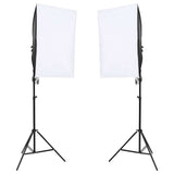 Vidaxxl fotostudiesæt med lyssæt og baggrund