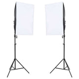 Vidaxxl fotostudiesæt med lyssæt og baggrund