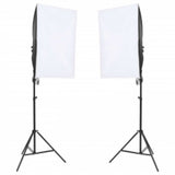 Vidaxxl fotostudiesæt med lyssæt og baggrund