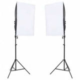 Vidaxxl fotostudiesæt med lyssæt, baggrund og reflektor