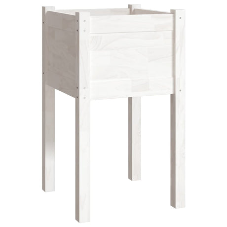 Vidaxl Planning Box 40x40x70 cm Solid Pine White
