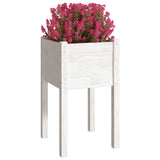 Vidaxl Planning Box 40x40x70 cm Solid Pine White