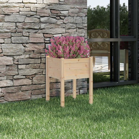 Vidaxl Planning Box 50x50x70 cm solid fyrretræ
