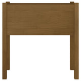 Vidaxl Planning Box 70x31x70 cm Solid Pine Honey Brown