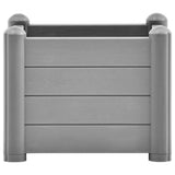 Vidaxl Planter Insert 43x43x35 cm pp stengrå