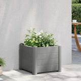Vidaxl Planter Insert 43x43x35 cm pp stengrå