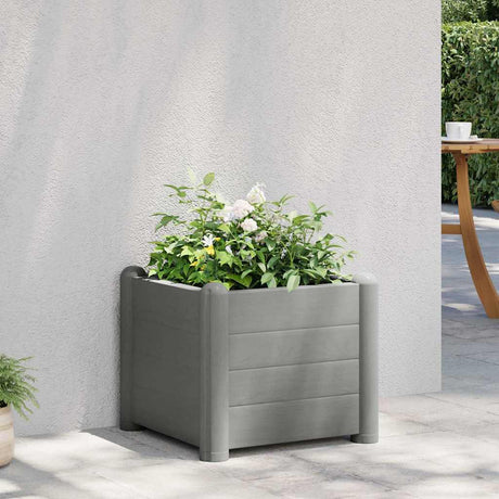 Vidaxl Planter Insert 43x43x35 cm pp stengrå