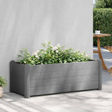 Vidaxl planter Insented 100x43x35 cm pp stengrå