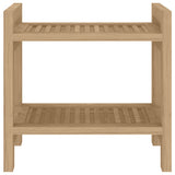 Vidaxl badeværelse Tabel 45x30x45 cm solid teak